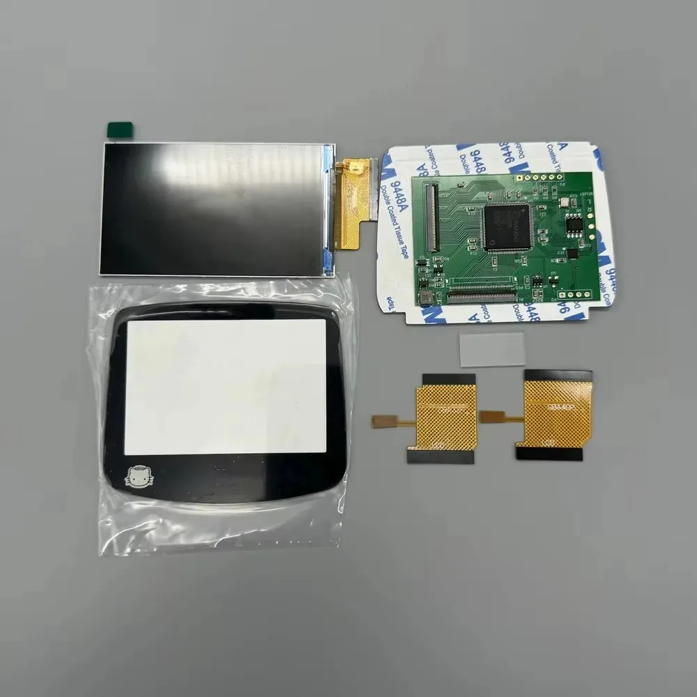 2,9 inch origineel formaat IPS LCD-scherm met hoge helderheid voor Gameboy Advance GBA, ondersteunt pixelmodusweergave, warmlichtschermen