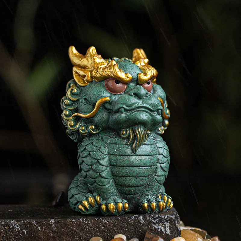 

Large Chinese Dragon Silicone Mold for Plaster Ornament,Cement Crafts, Concrete Fish Tank Decoration Crafts, Large Candle Molds