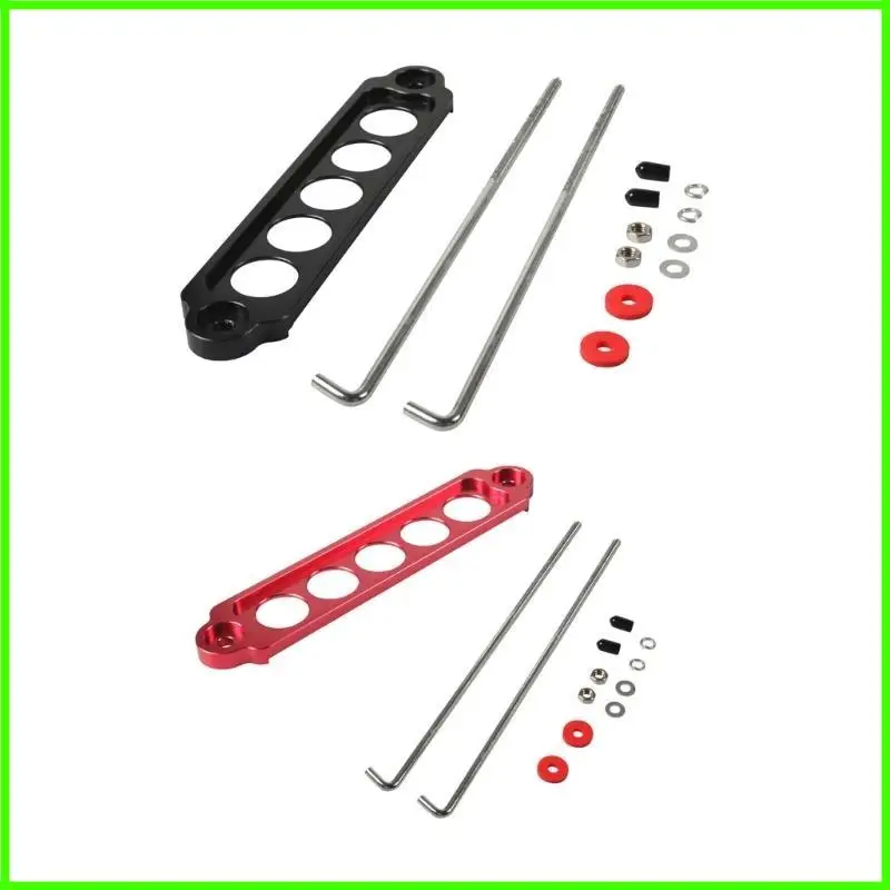 Soporte amarre batería coche, bloqueo retención, aleación aluminio, soporte amarre batería coche para