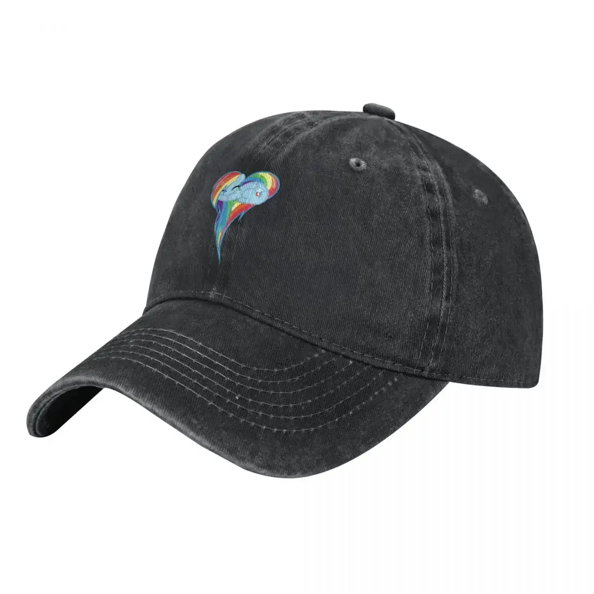 Heart Of Rainbow Dash Racerback Baseball Cap Cotton Hats Cowboy Caps Unisex