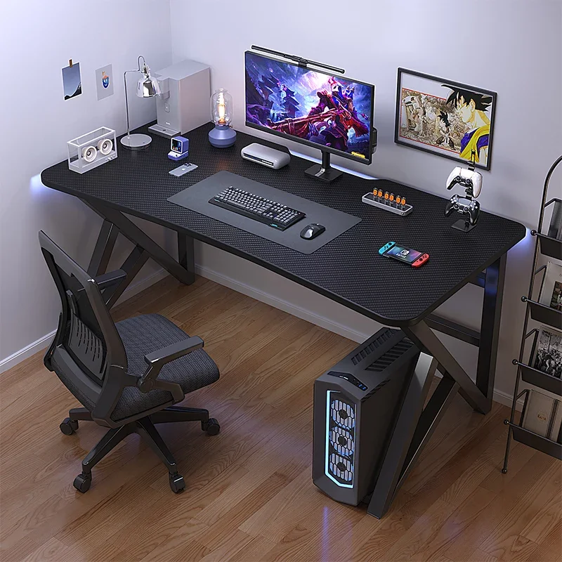 

Computer desk, simple desktop esports, simple modern office desk and chair combination workbench