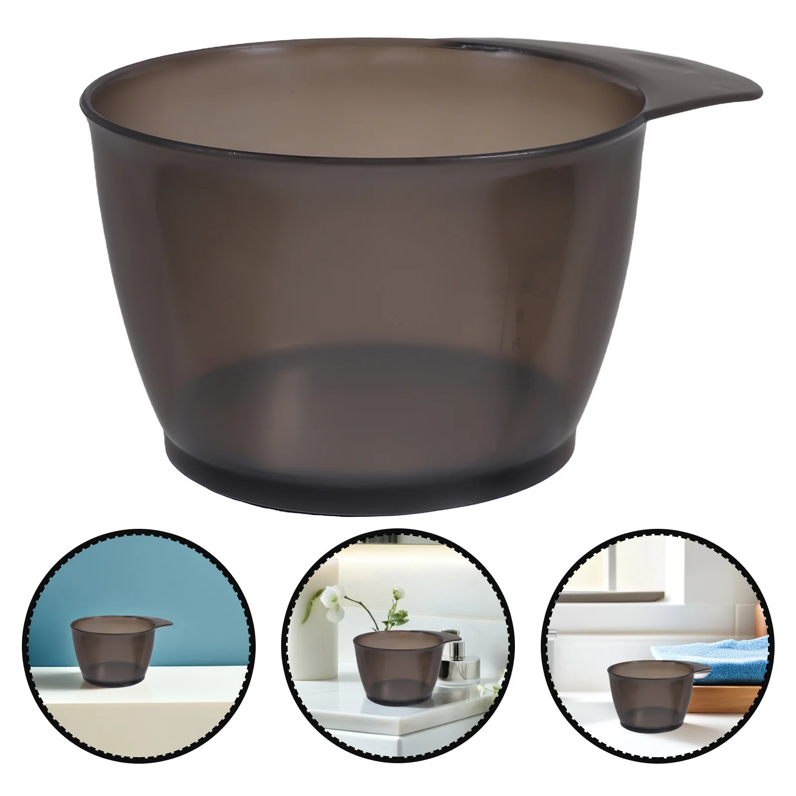 

12Pcs Hair Dye Mixing Bowls Professional Grade Heat Resistant Plastic Color Mixing Bowl for Salon and Home Use