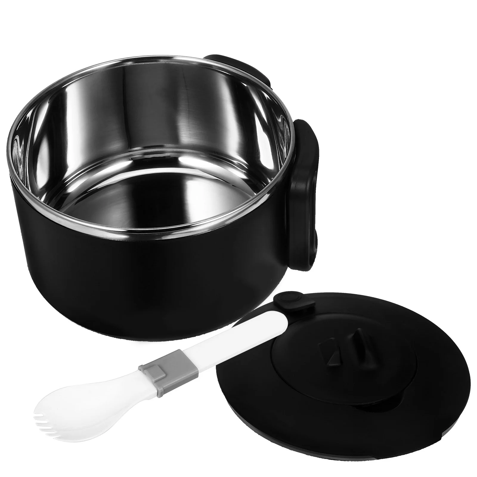 

Large Capacity Round Noodle Bowl Metal Portable Leak Proof Lunch Box for Outdoor Office Meal Prep Serving Bowl with Lid
