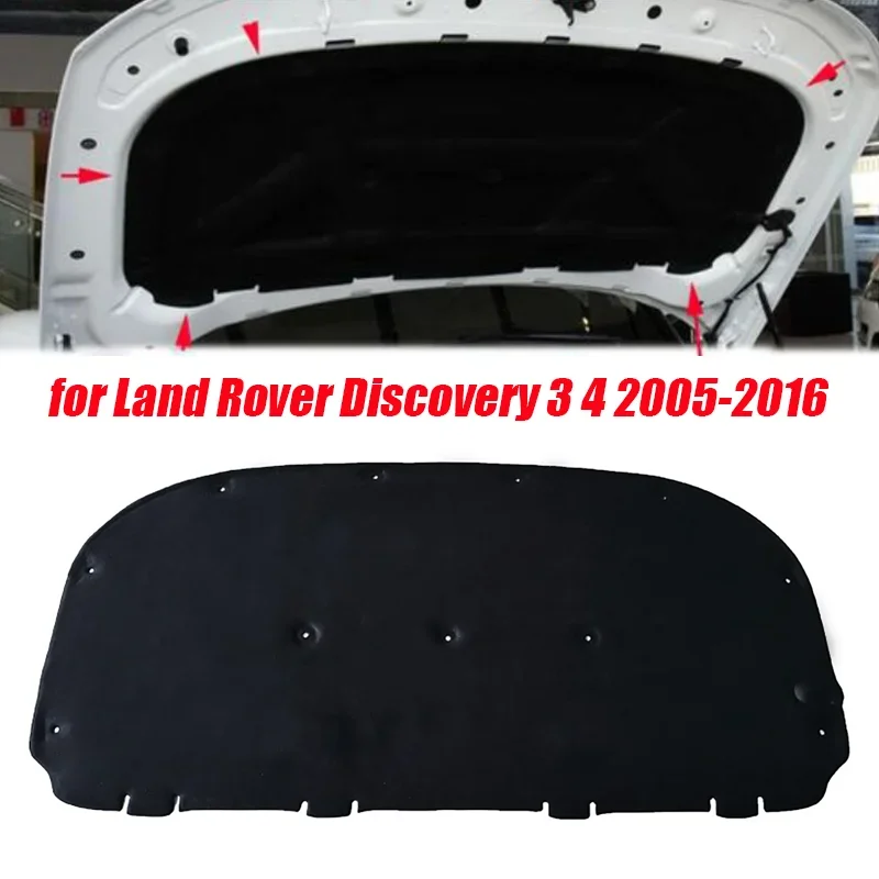 Auto Haube Ton Wärme Isolierung Pad Front Hood Motor Abdeckung Matte für Land Rover Discovery 3 4 2005-2016