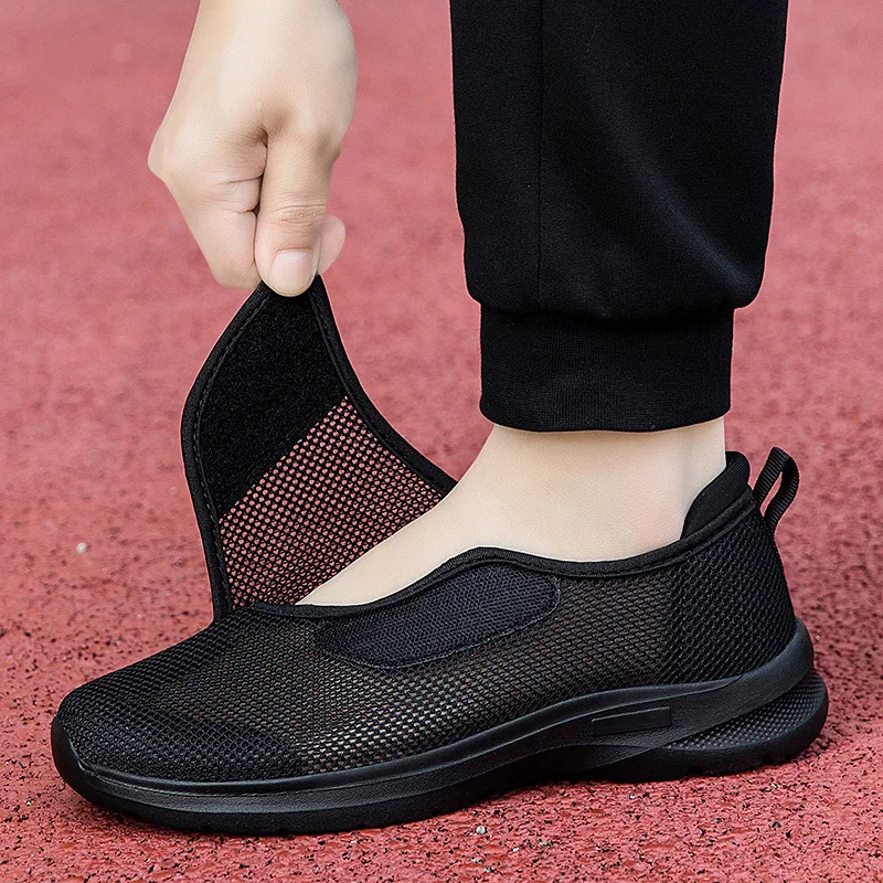 

New Unisex Orthopedics Wide Feet Swollen Walking Casual Shoes Women Thumb Eversion Adjusting Soft Comfortable Diabetic Men Shoes