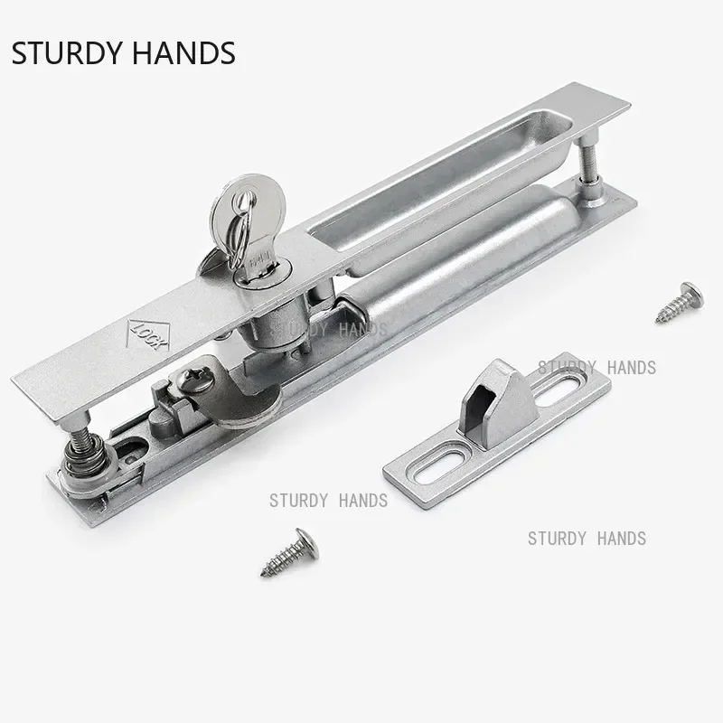 Type 90 Old-fashioned Sliding Door and Window Hook Lock Balcony Lock Buckle Kitchen Door Zinc Alloy Bolt Home Furniture Hardware