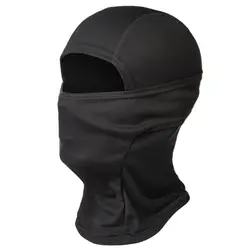 Motorcycle Balaclava Black Mesh Breathable Face Mask Headwear for Training of Cycling Skiing