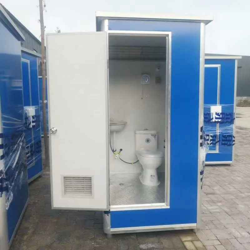 Modern Portable Steel Mobile Toilet Outdoor Public Mobile Shower Room for Schools Parks Bathrooms Sandwich Panel