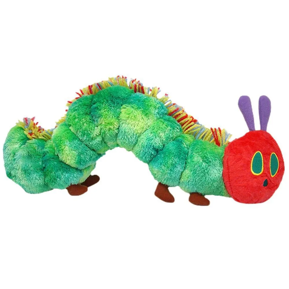 Caterpillar The Very Hungry Caterpillar Toy Wear-resistant Soft Caterpillar Toy Multiple Usage 25cm/40cm Plush Toy Sofa Cushion