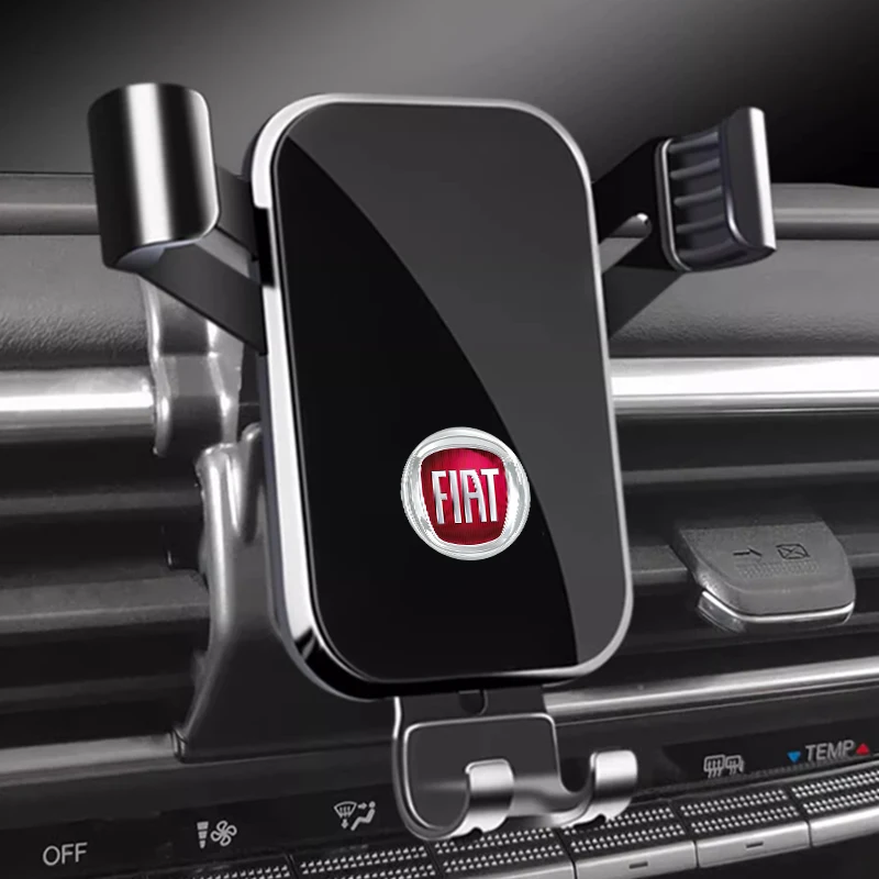 

Car Phone Holder Cell Air Vent Mount Moblie GPS Support Stand For FIAT Grande Punto 500 Abarth Tipo Panda Ducato Freemont Doblo