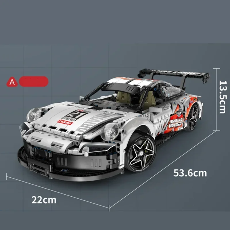 

Technical Transformations Racing Block 2in1 Sport Speed Car Helicopter Model Building Block Brick Diy Toy Gift