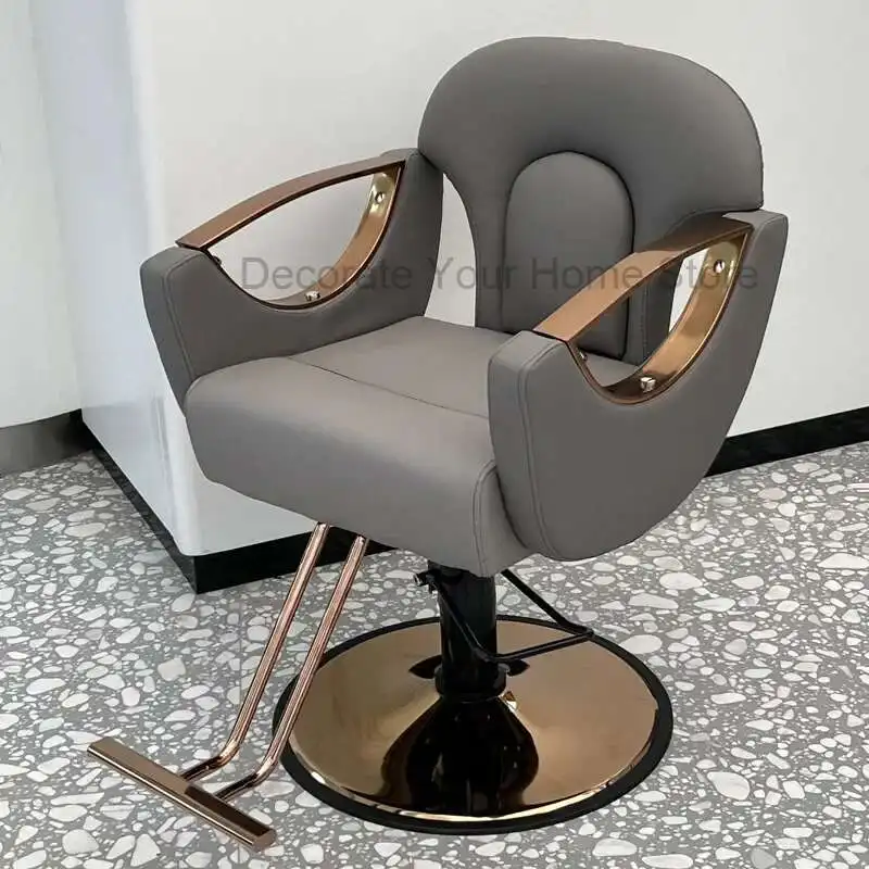 

Makeup Luxury Barber Chair Gold Salon Professional Manicure Facial Barber Chair Hairdressing Sillas De Barberia Room Furniture