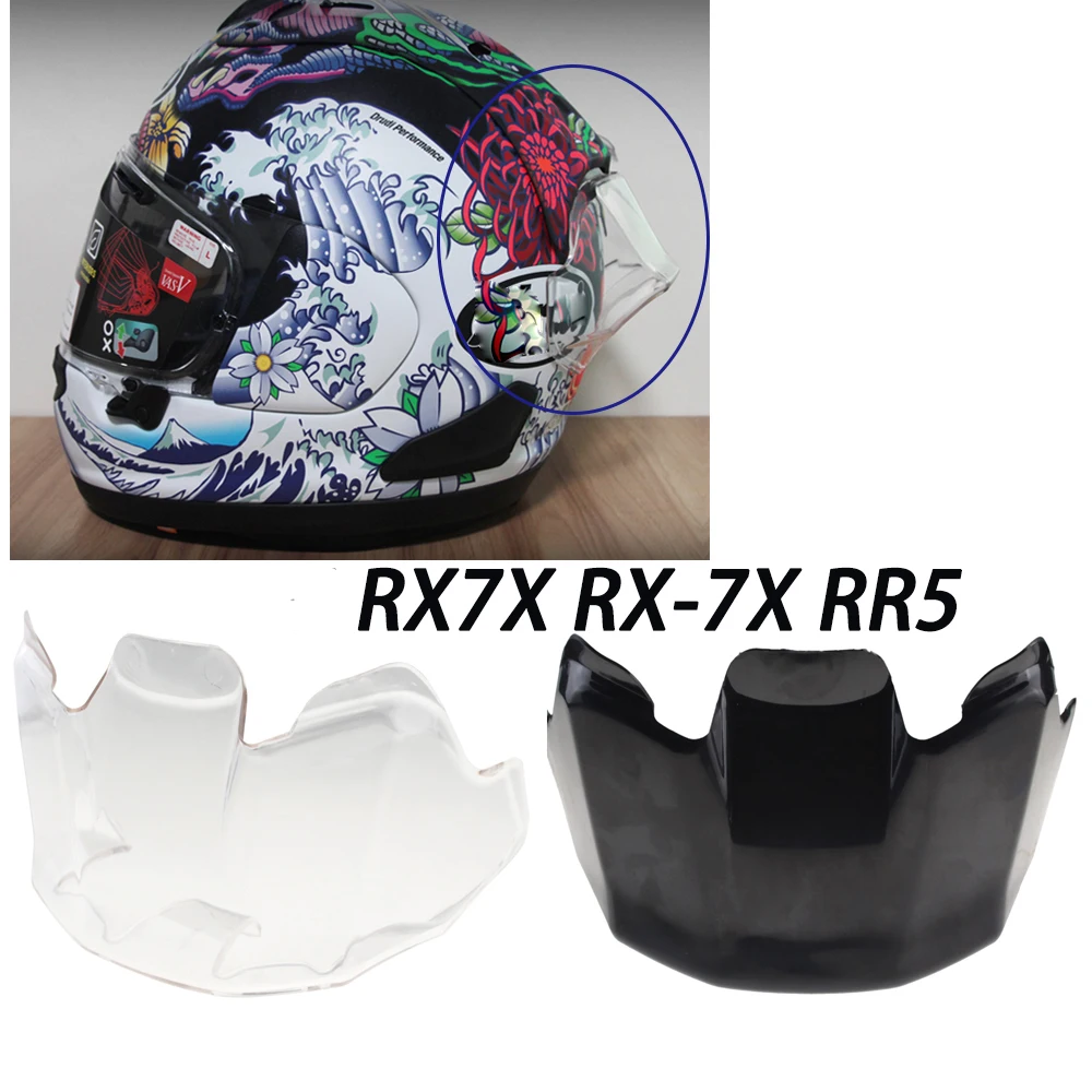 

RX7X RR5 Motorcycle Rear Trim Helmet Spoiler For Profile-V RX7X RX-7X RR5 VZ-Ram RX7V RX7 GP Helmet Spoiler Accessories