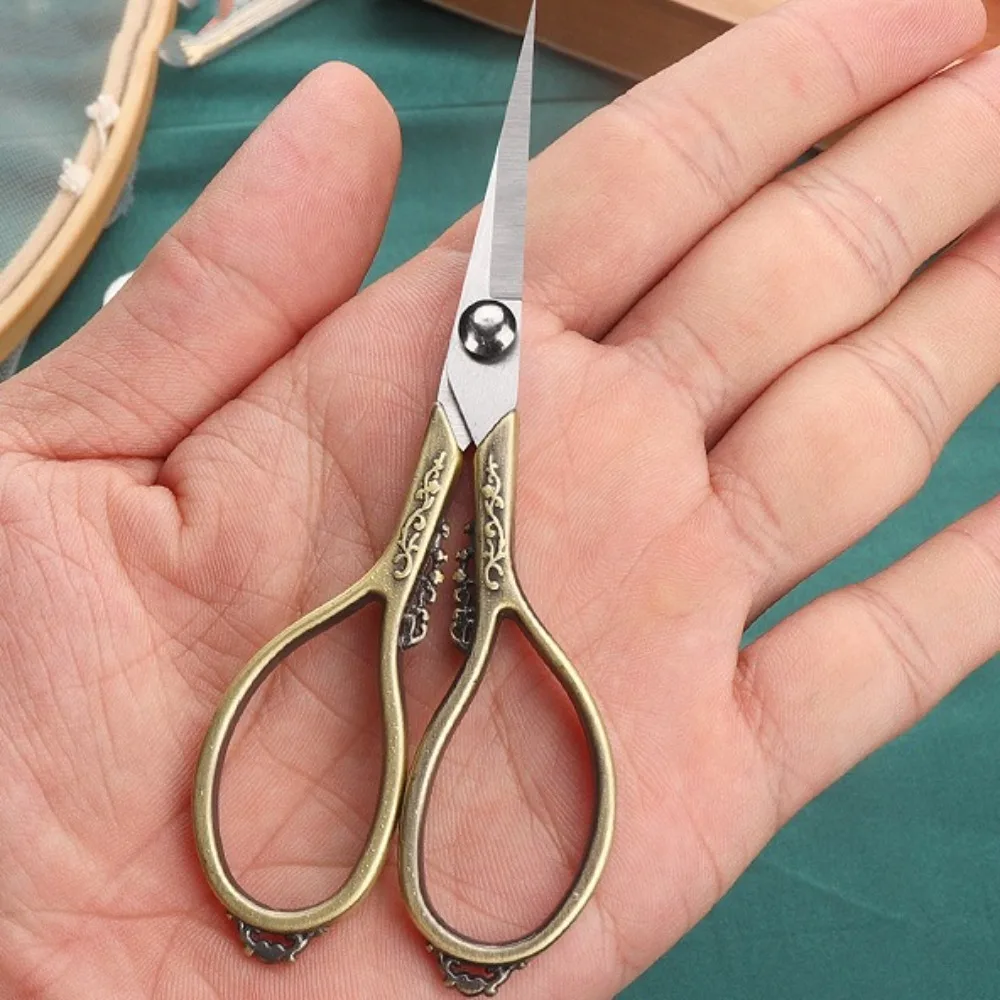 Professional Detail Tailor Scissors Precision Embroidery Pointed Scissors Stainless Steel Office Supplies Stationery Scissors