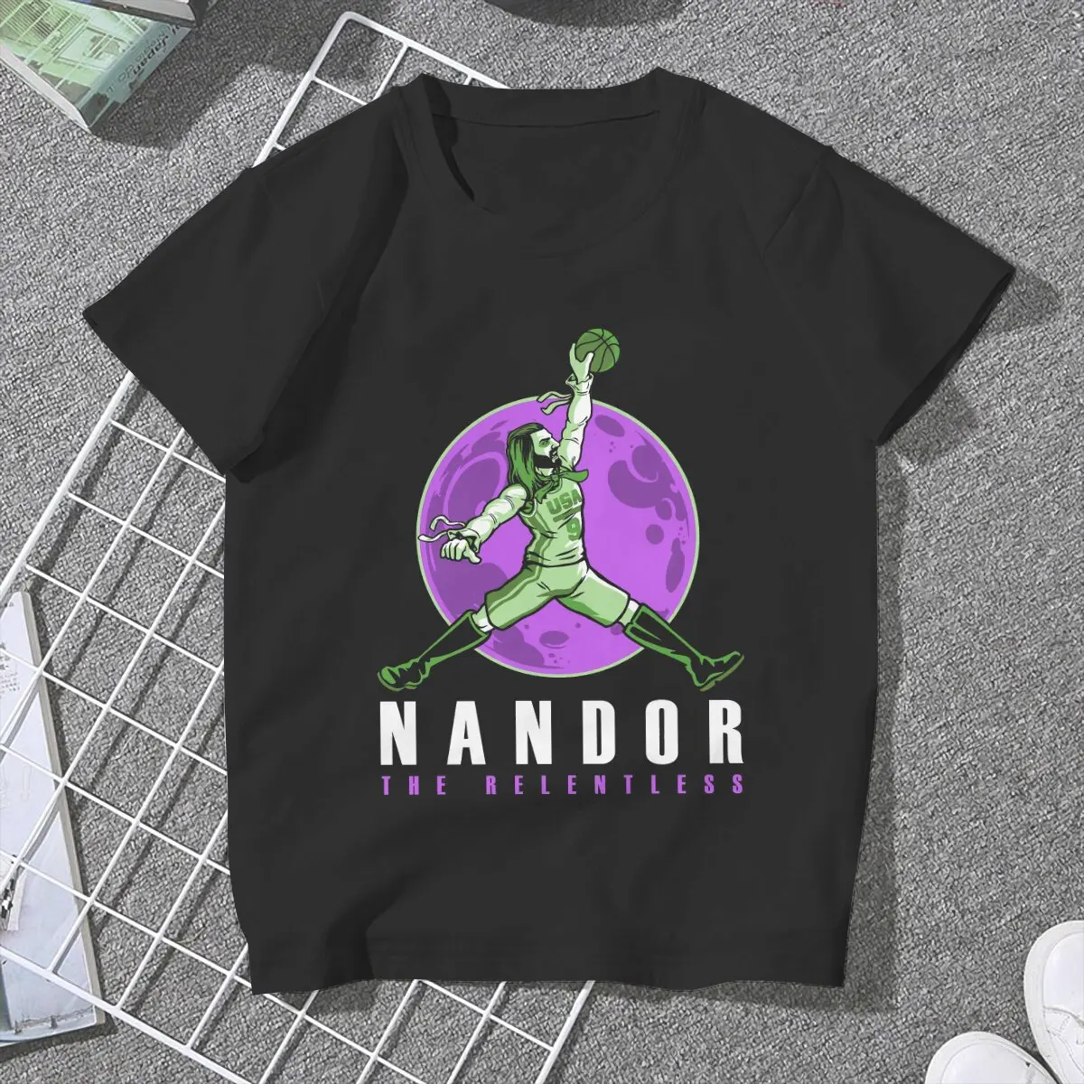 Air Nandor Classic Cute Girls Women T-Shirt What We Do In The Shadows TV Blusas Harajuku Casual Short Sleeve Vintage Tops