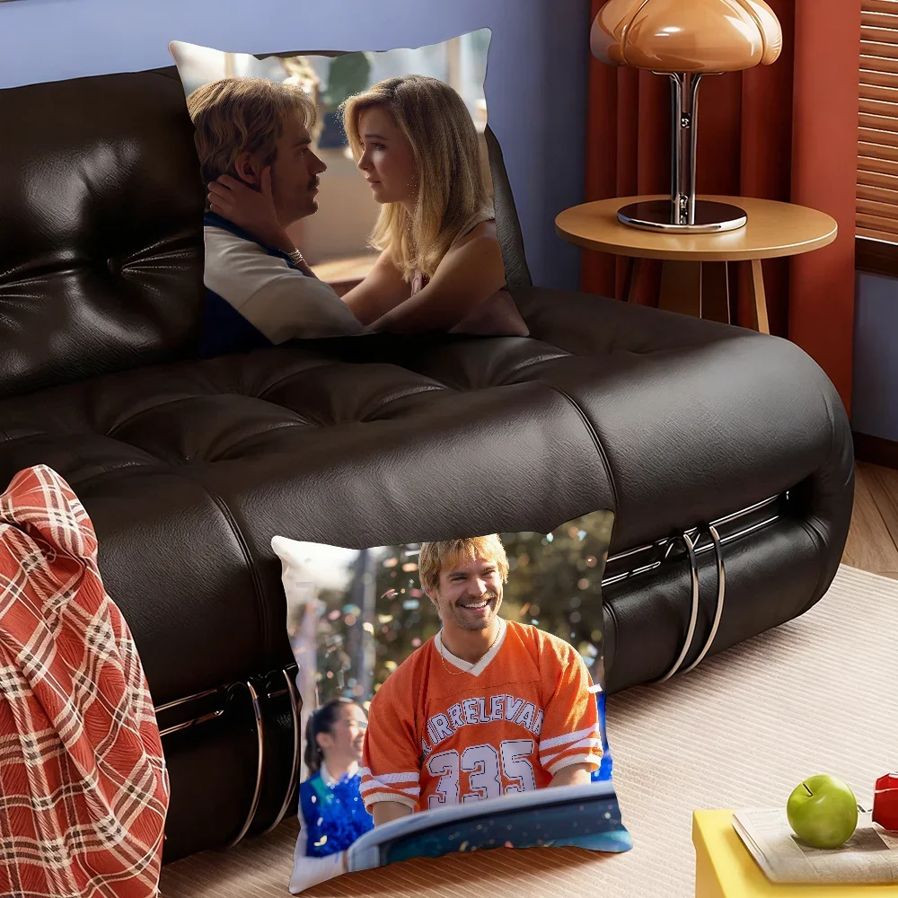 Movie Mr. I-Irrelevant-S cushion cover Soft Smooth Hidden Zipper Washable Decorative Couch Office Housewarming Gift