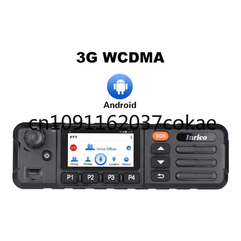 Mobiles Radio Inrico TM-7P Touchscreen Display 3G 4G WCDMA Netzwerk Fahrzeug CB Radio