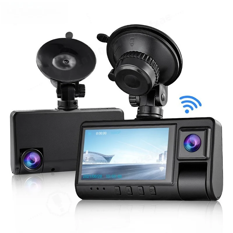 4G Smart Car DVR Front Rear Dual Camera Night Vision Dashcam Remote Phone Monitor Universal Auto Electronics