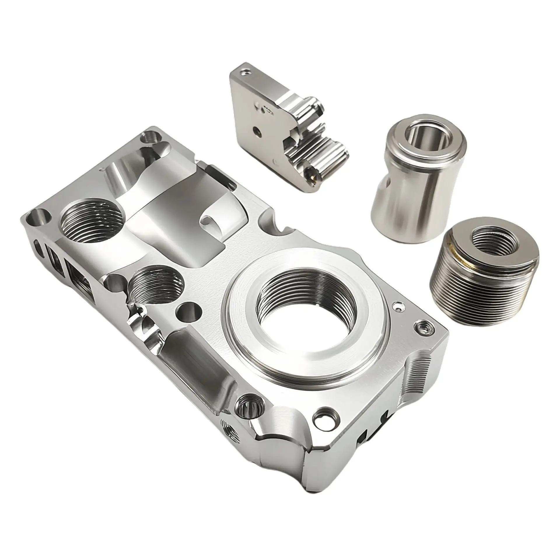Precision 3/4/5 Axis CNC Milling & Turning Machining Custom Steel Parts & Personalized Metal Components Fabrication Service