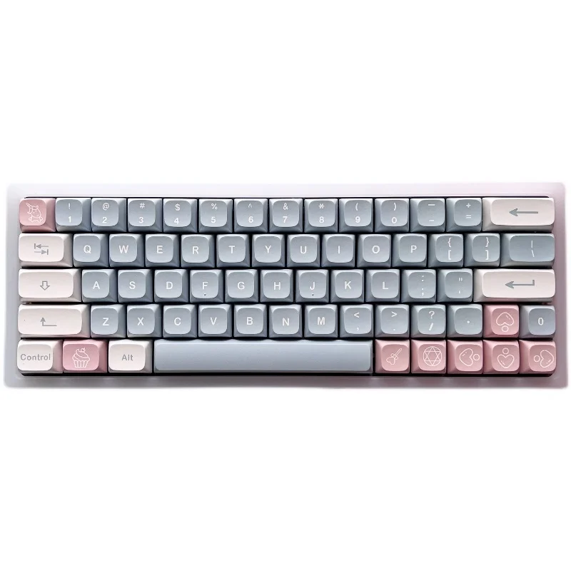 134 Keys/set Castle In The Sky Keycaps PBT Dye Sublimation Key Caps XDA Profile Keycap With 1.75u 2u Shift For 61 64 68 84 87