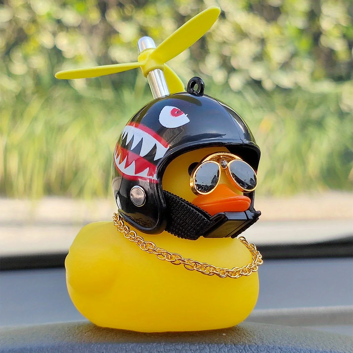 Yellow Duck Design Creative Lovely Car Ornament, Car Dashboard Decoration, Car Interior Decoration Accessories