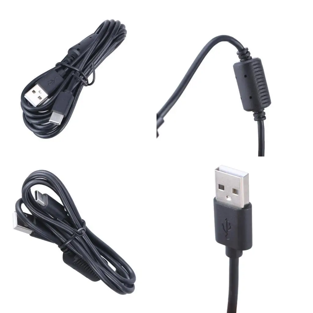 

R53C USB to Type C Data Cable Power Cord with Rings for Game Consoles Sound Card Headsets Charging