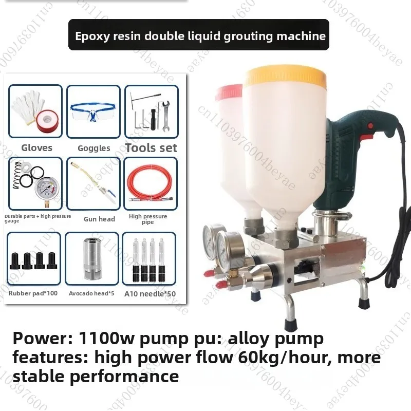 

Двойная жидкая машина для затирки высокого давления, машина для затирки гидроизоляции и заглушки материалов, машина для затирки полых материалов