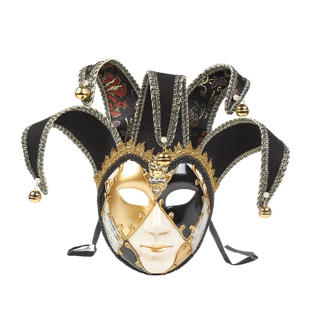 New Clown Mask Christmas Party Facial Joker Masks Full Face   Mask Halloween Masquerade Cosplay Costume Props