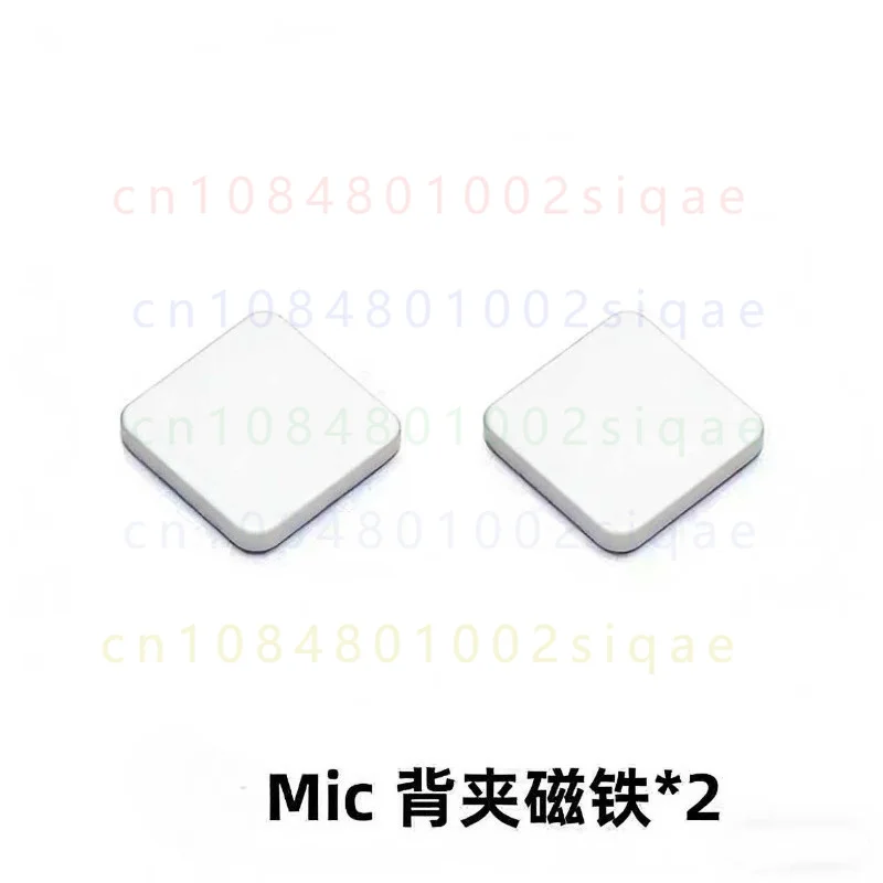 FOR DJI Mic1 Mic2 Mic3 Transmitter Universal White Magnetic Back Clip Suction Fix Wireless Microphone Spare Accessory
