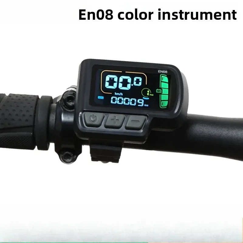 EN08 Smart Meter for Electric Bicycle, Mountain Bike Scooter Speedometer Display, Waterproof 5-Pin