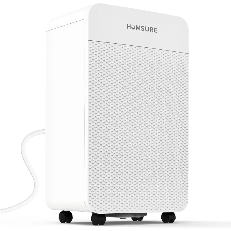 HUMSURE 4500 Persegi. Dehumidifier Ft 70 Pint untuk Ruang Bawah Tanah dan Rumah, Kamar Mandi, Kamar Tidur, Dilengkapi Selang Drainase