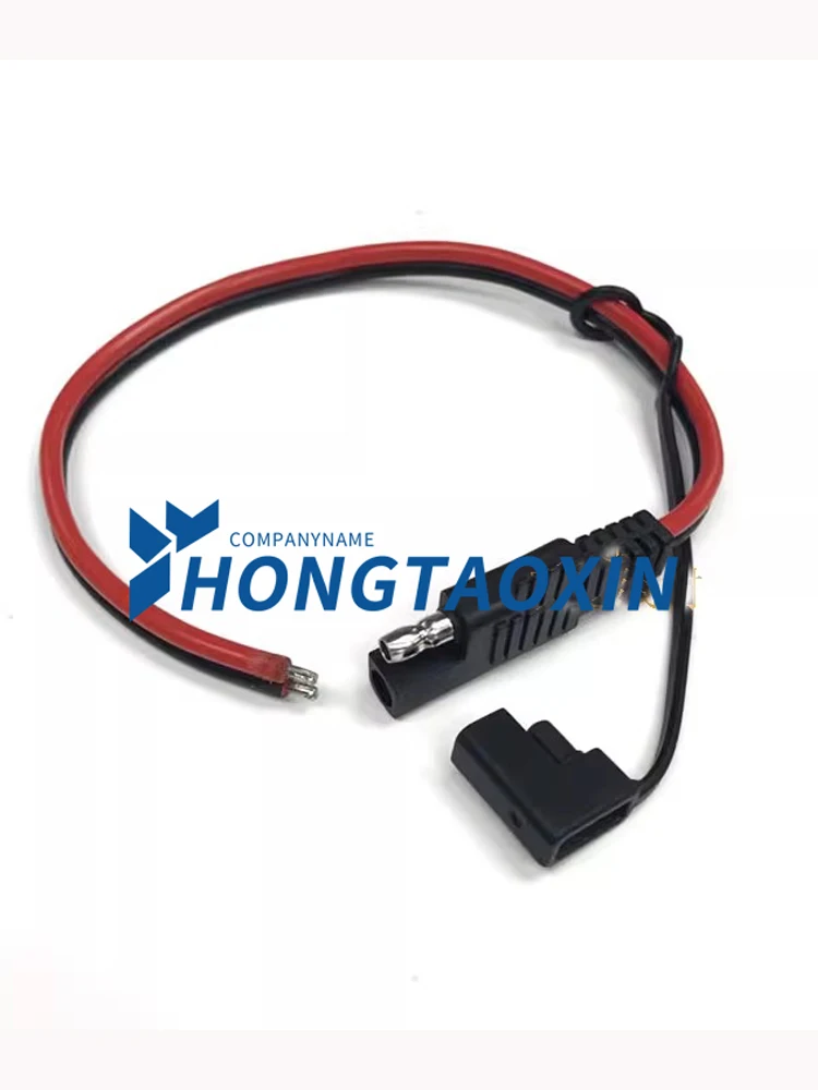 

High-quality SAE automotive power wire single-ended car bullet plug connector dust cap 14AWG wire pure copper