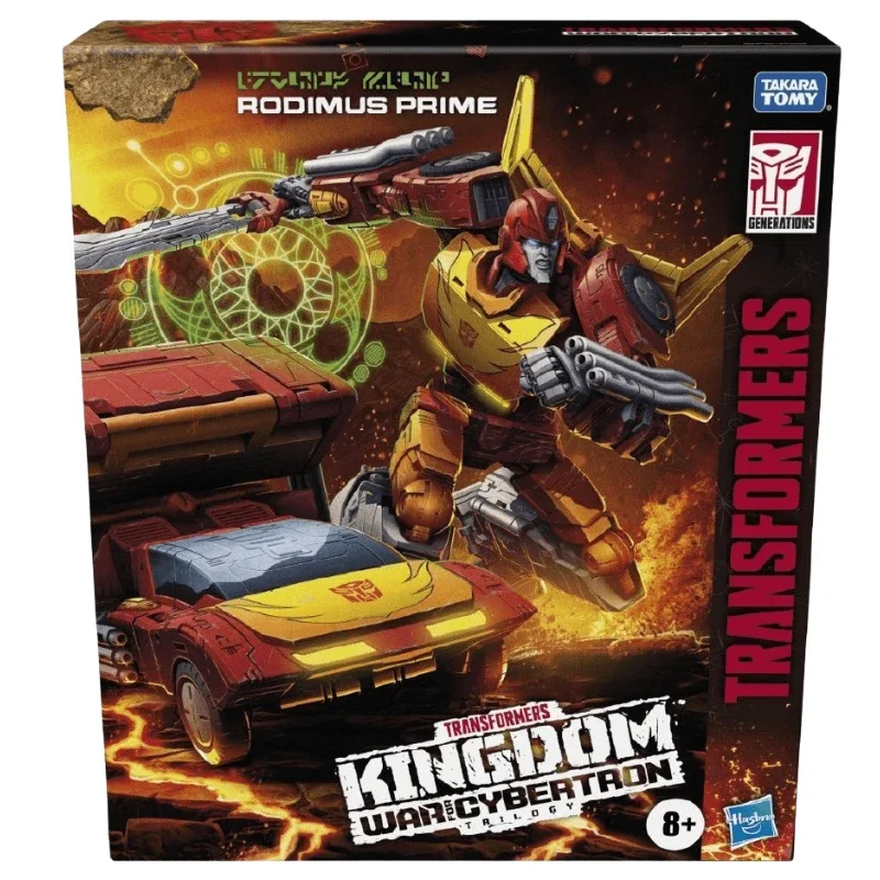 In Stock TM Transformers G Series Kingdom WFC-K29 Rodimus Collect Figure Anime Robot Anime Action Models Kid Gifts Stitch