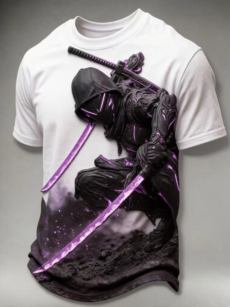 2027 Summer Men's New Japanese Culture Sport Shirt T-Shirt 3D Printed Sport Dri-fit Family Version Casual T-Shirt Top Kids