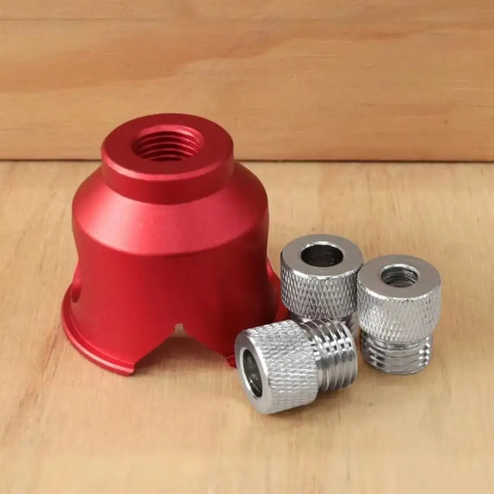 

3-10mm Woodworking Drill Locator 90 Degree Straight Hole Guide Straight Hole Drilling Positioner Aluminum Alloy Drilling