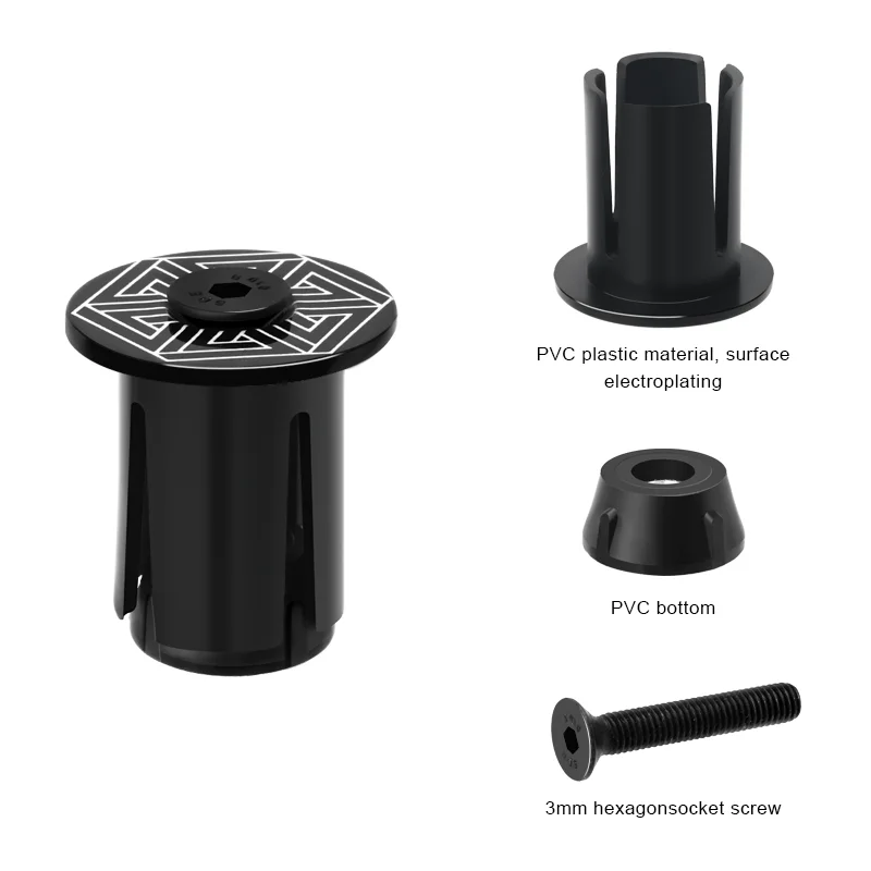 자전거 핸들바 엔드 플러그 조절 가능 확장형 산악 로드 바이크 바 엔드 플러그 MTB 그립 엔드 캡 사이클링 핸들바 액세서리