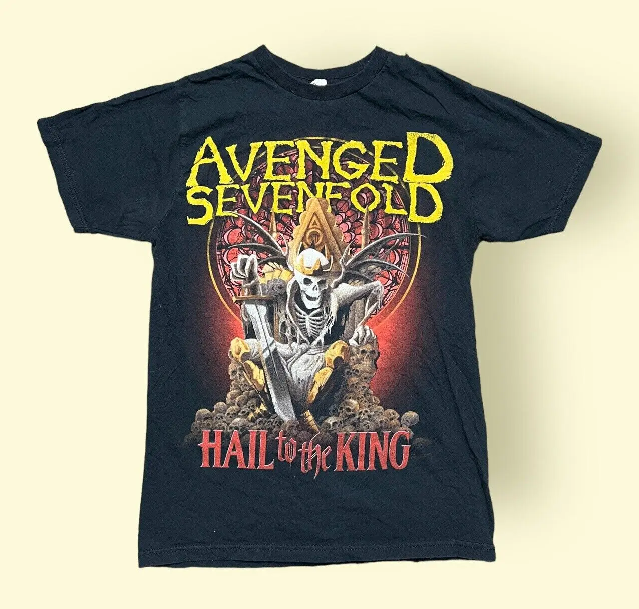 

Avenged Sevenfold T Shirt Hail To The King Men’s Medium Black