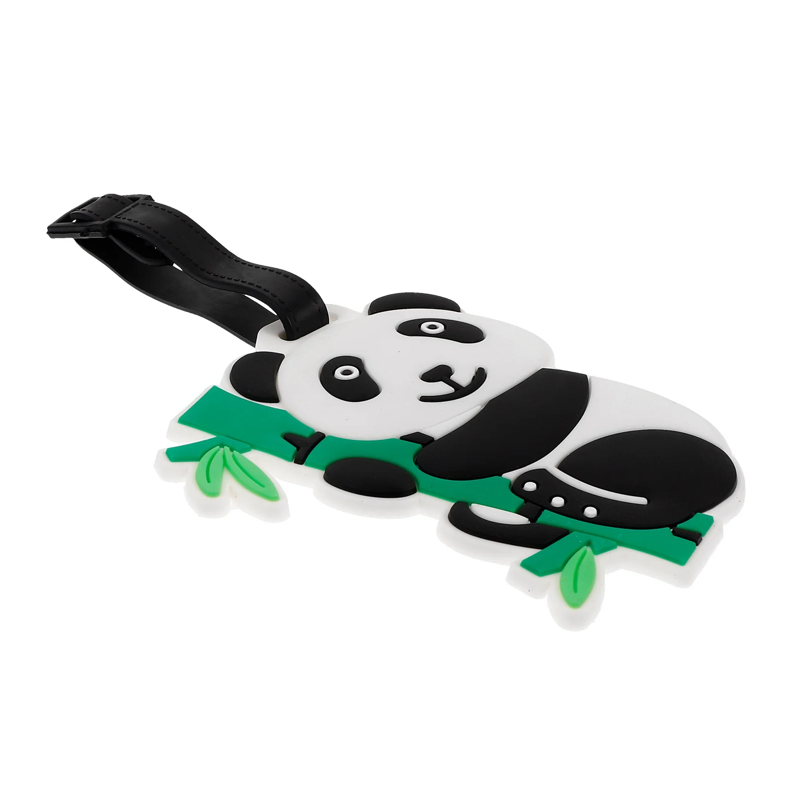 علامات أمتعة الباندا المتينة لحقائب السفر، علامة أمتعة السفر، تصميم فريد من نوعه، حجم صغير، علامة أمتعة سهلة التعرف