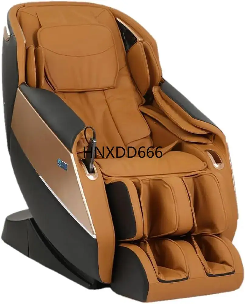 

New Fully Body Automatic Brown Massager Chair Full Body Zero Gravity 4D Smart Massage Chair.