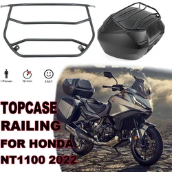 For Honda NT1100 NT 1100 2022 New Motorcycle Top Case Luggage Rack Rail Tour Pack Rear Carrier Trunk NT 1100 2022