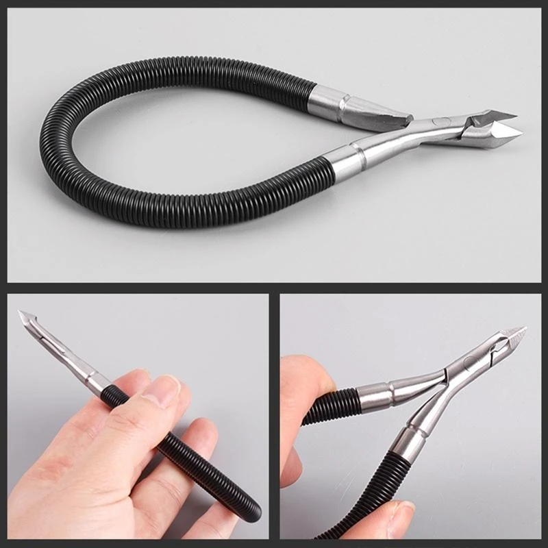 652C Cuticle Trimmer Cuticle Nippers Clippers Stainless Steel Hangnail Remover Extremely for Sharp Cutter Pedicure Manicure T