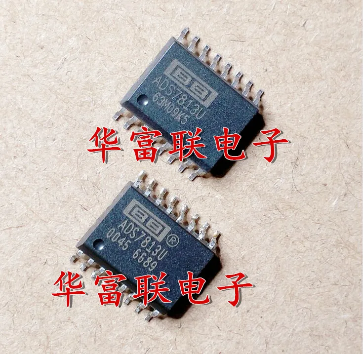 

Free shipping 16ADCADS7813U,ADS7813UB SOP-16 5pcs