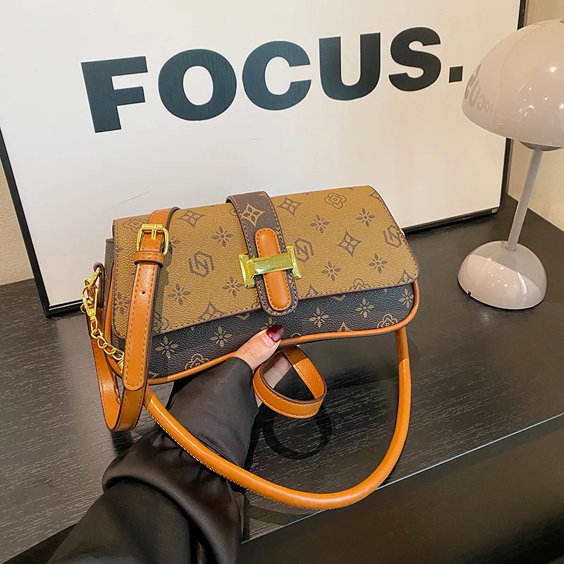 

Women's Single Shoulder Bag2025Hot-selling Fashionable Elegant Women's Bag High-end Printed Bag Shoulder Bag Crossbody Underarm