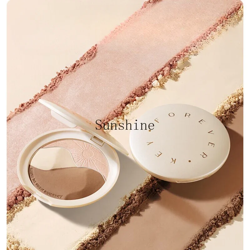 Repair disc highlight integrated genuine nose shadow shadow repair powder side shadow three-color matte