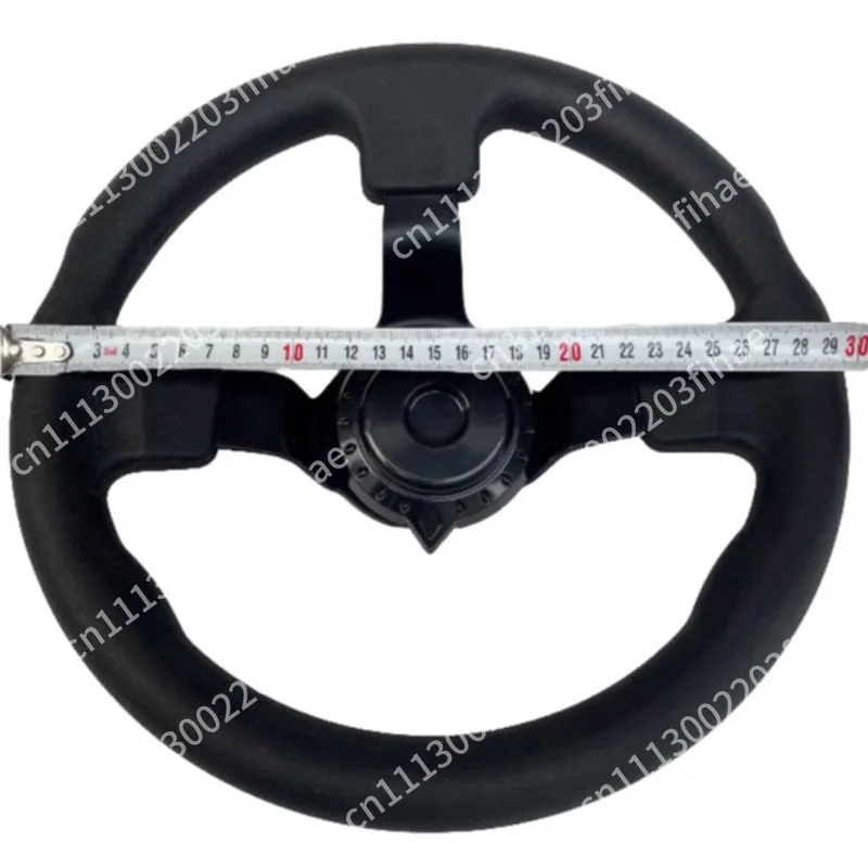 Homemade four-wheel motorcycle go-kart accessories 32-42CM steering machine steering wheel tie rod ball head