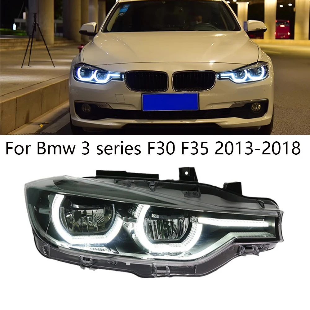 Car Front Lights For BMW F30 F35 2013-2019 3 Series Accessories LED Auto Headlights Assembly Upgrade Led Headlight Plug And Play