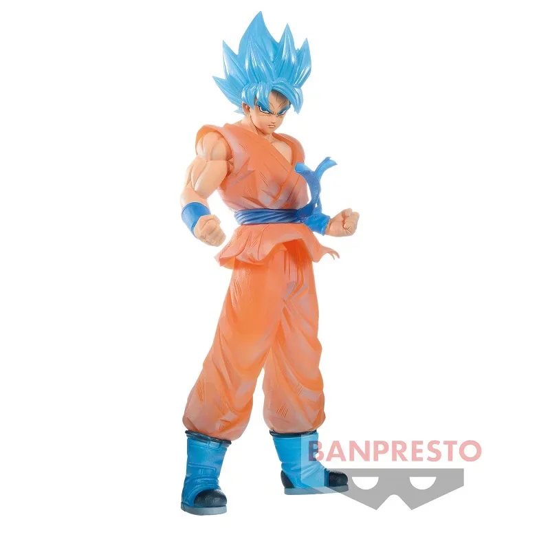 In stock Bandai Original Banpresto Anime Dragon Ball Z CLEARISE Super Saiyan Blue Son Goku Anime Action Figure  Model Toys gifts - view 2
