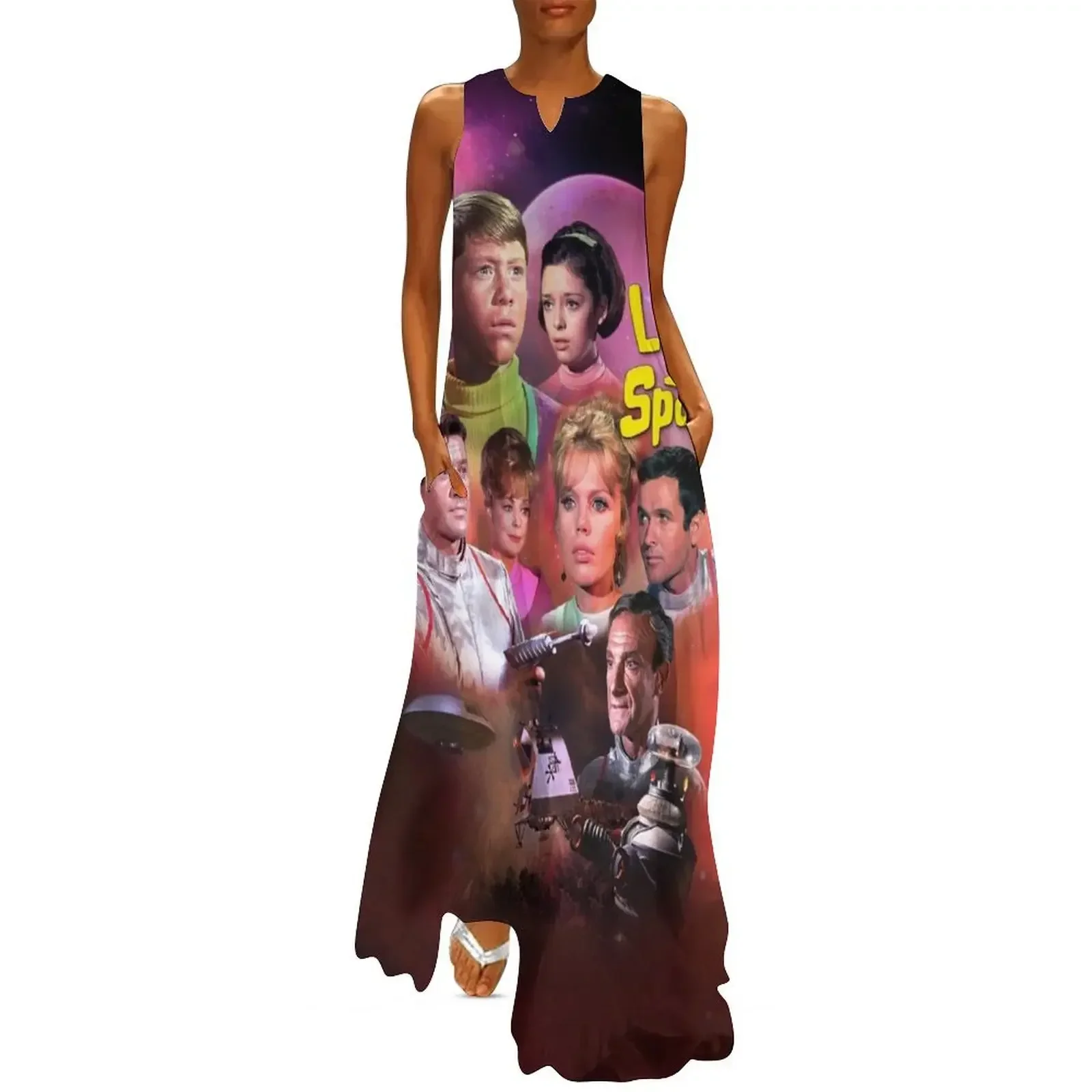

LOST IN SPACE 3 B Long Dress Dress for girls Women's evening dress Casual dresses elegant chic wedding evening dresses