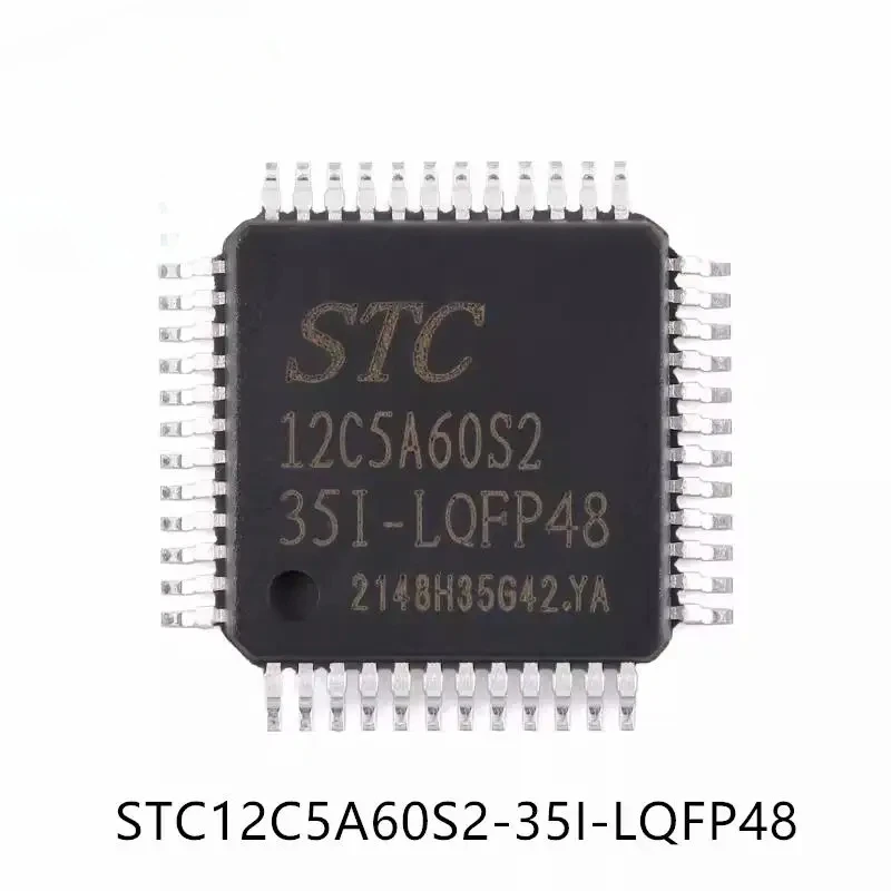 STC12C5A60S2 STC12C5A60S2-35I STC 12C5A60S2 LQFP44 Улучшенный 1T 8051 микроконтроллер MCU IC Чип контроллера 12C5A60S2-35I-LQFP44