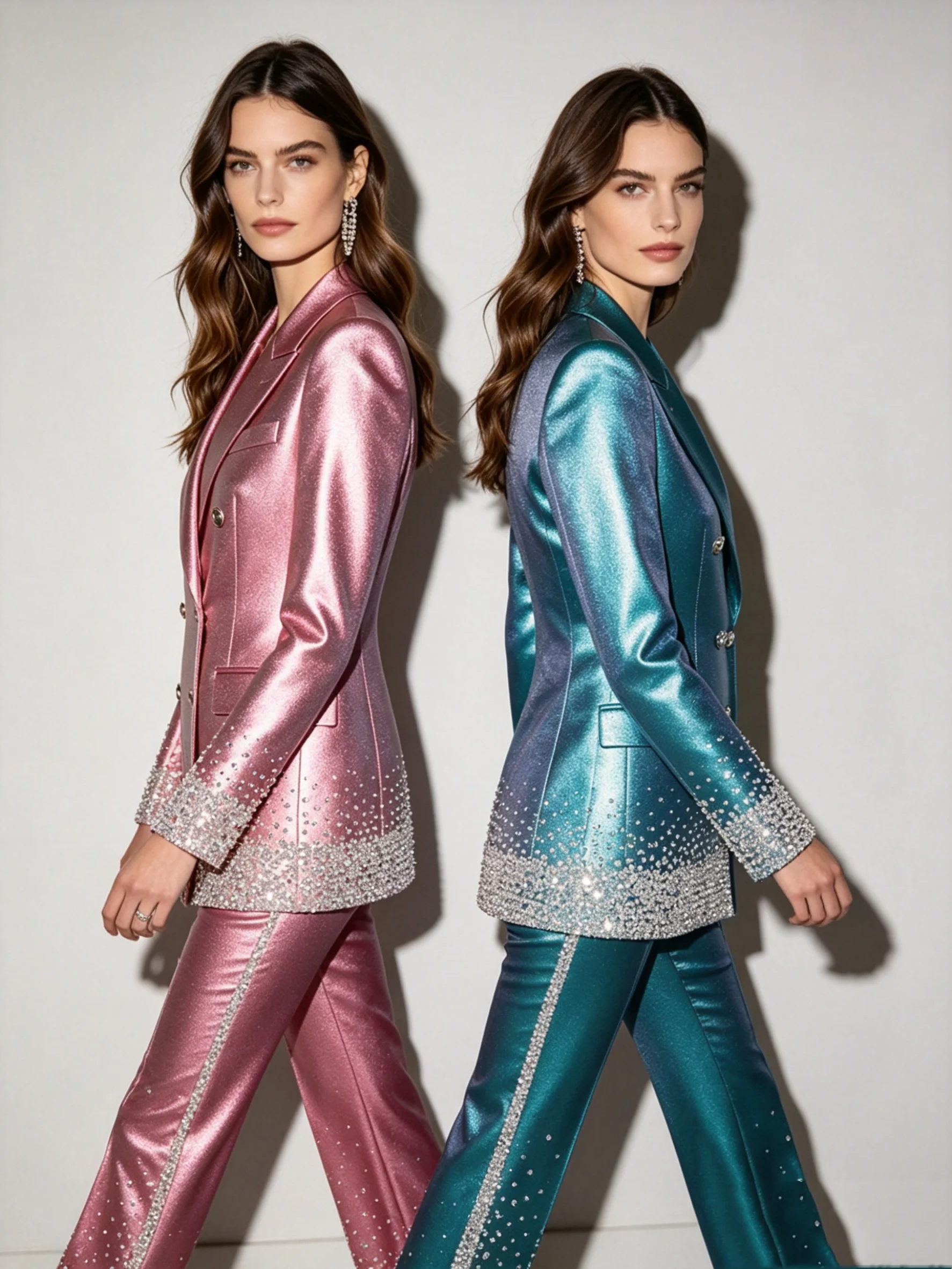 Luxe satijnen kristallen dames - Women Formal Wear Coat recensie en prijs
